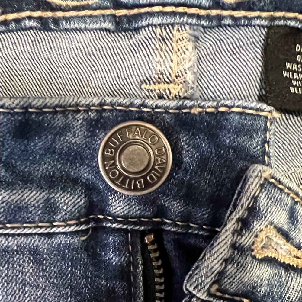 Buffalo David Bitton Denim Blue Straight Leg Jeans - NWT - Picture 14 of 14